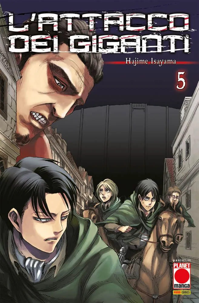 L'ATTACCO DEI GIGANTI 5 - VI RIST.