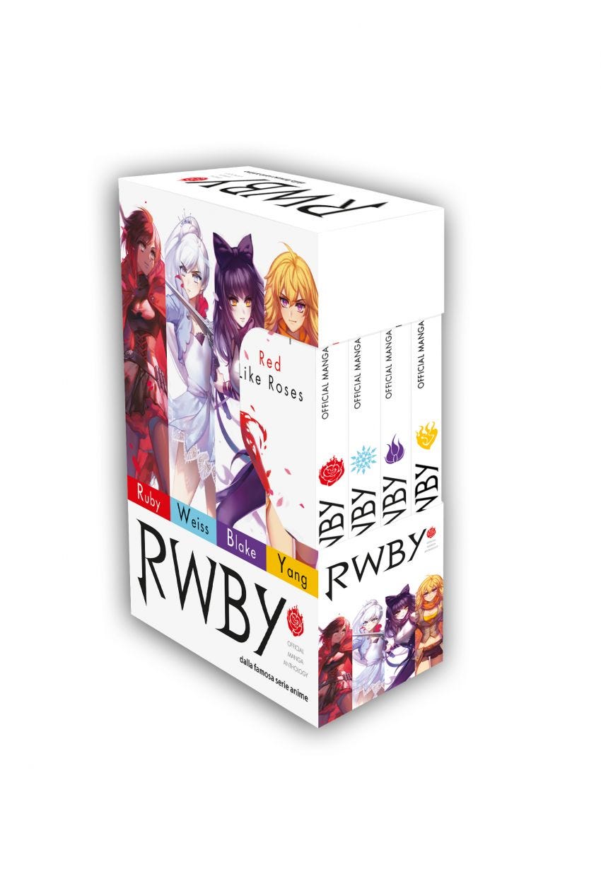 RWBY ANTHOLOGY COFANETTO
