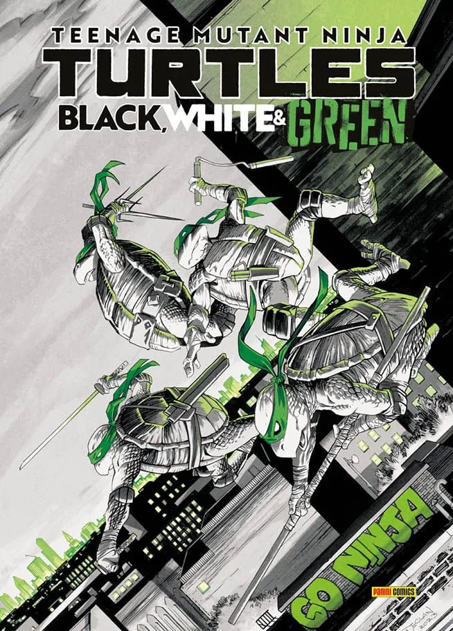 TEENAGE MUTANT BLACK, WHITE & GREEN