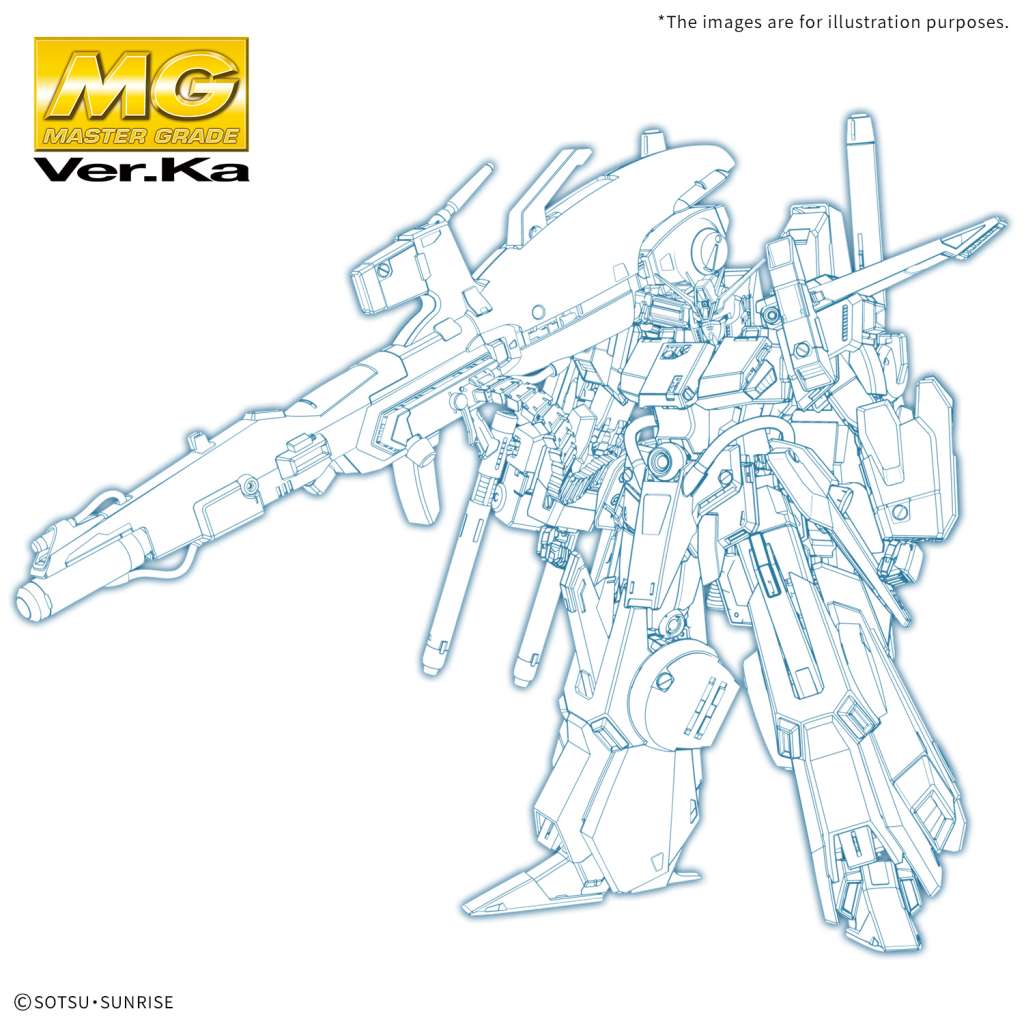 MG GUNDAM ZZ FULL ARMOR VER KA 100