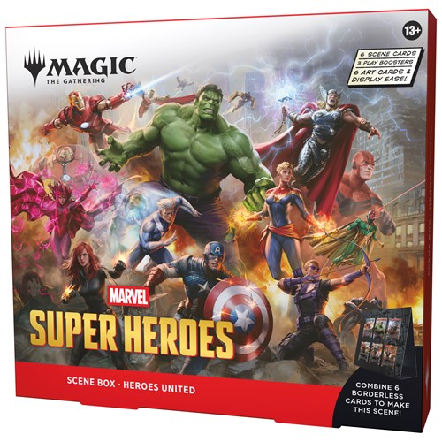 MTG MARVEL SUPER HEROES SCENE BOX E
