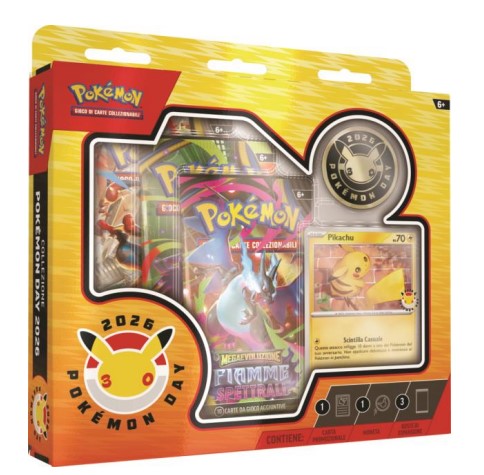 POKEMON COLLEZIONE POKEMON DAY 2026