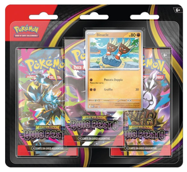POKEMON BUIO PESTO BLISTER 3 BUSTIN