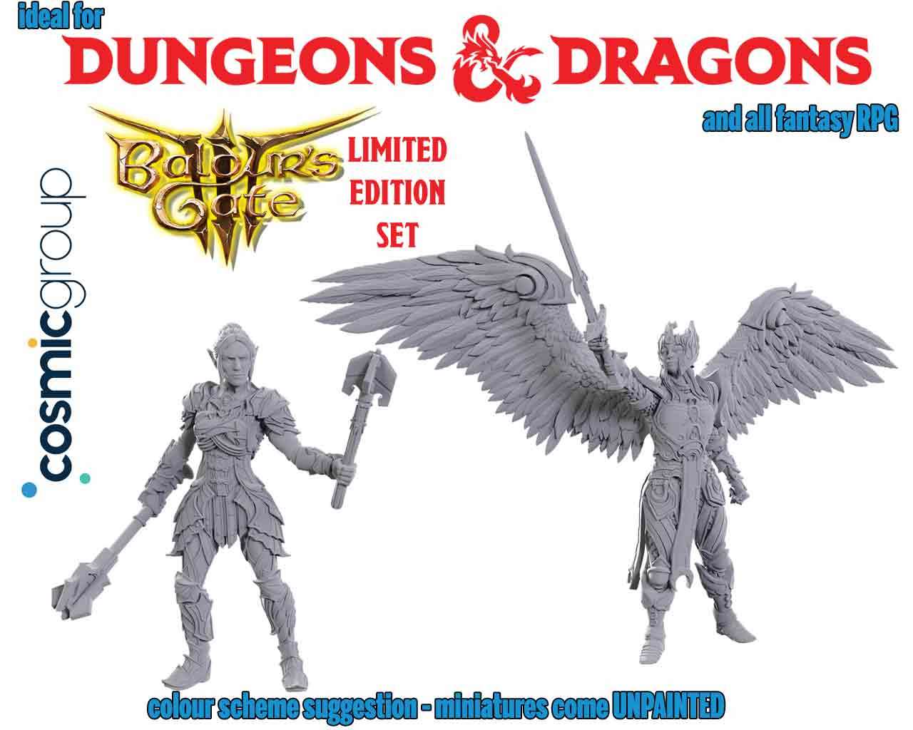 D&D DAME AYLIN & MINTHARA MINIATURE