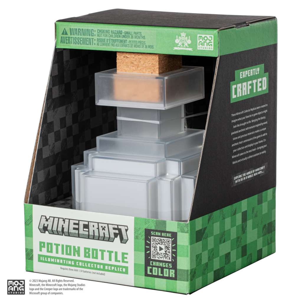 MINECRAFT ILLUMINATING POTION BOTTL
