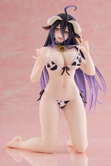 OVERLORD ALBEDO COW-PRINT SWIMSUIT