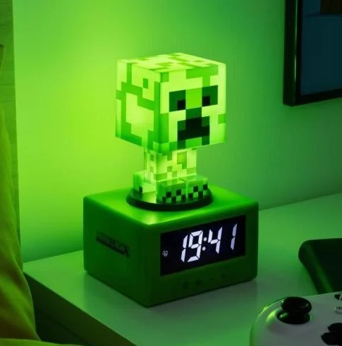 MINECRAFT CREEPER ALARM CLOCK