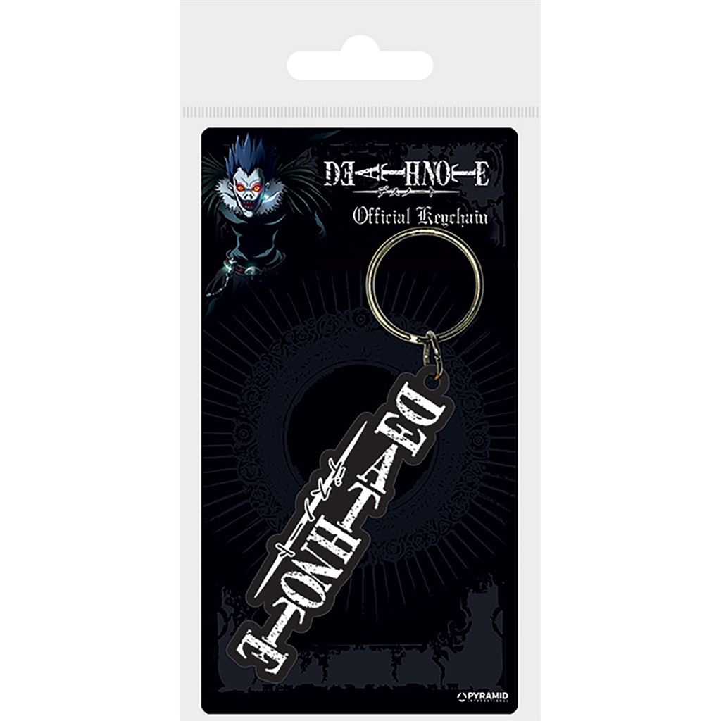 DEATH NOTE LOGO KEYCHAIN