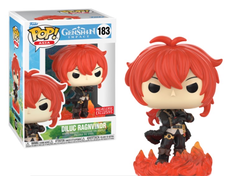 GENSHIN IMPACT DILUC RAGNVINDR POP