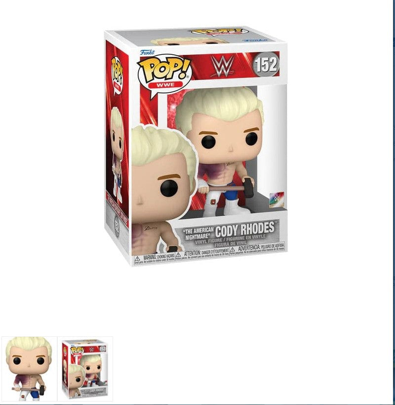 WWE POP CODY RHODES(HIAC) POP FIGUR