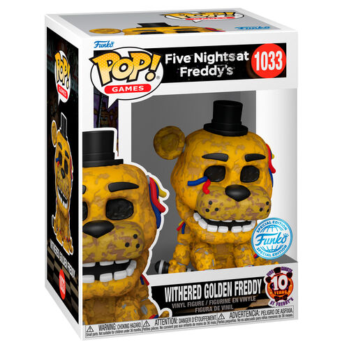 FNAF- WITHERED GLDN FRDY POP