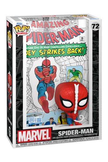 MARVEL SPIDER-MAN COMIC COVER POP