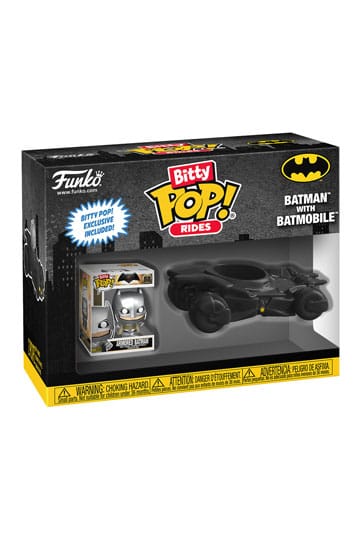 DC COMICS BATMAN W/BATMOBILE BITTY