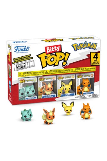 POKÉMON BITTY 4-PACK SERIES 3 POP