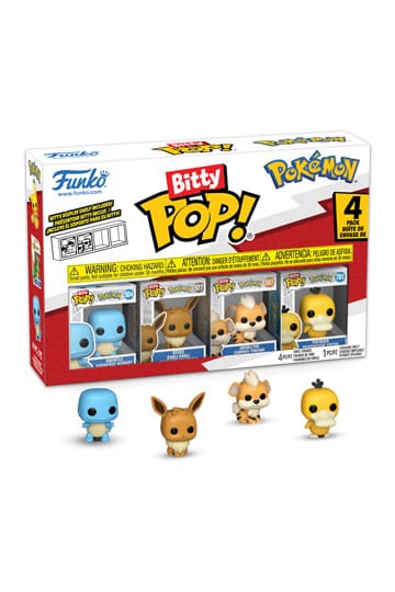 POKÉMON BITTY 4-PACK SERIES 4 POP