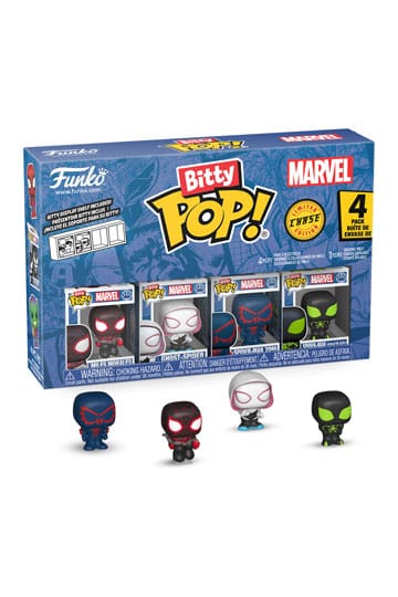 SPIDER-MAN BITTY 4-PACK SERIES2 POP