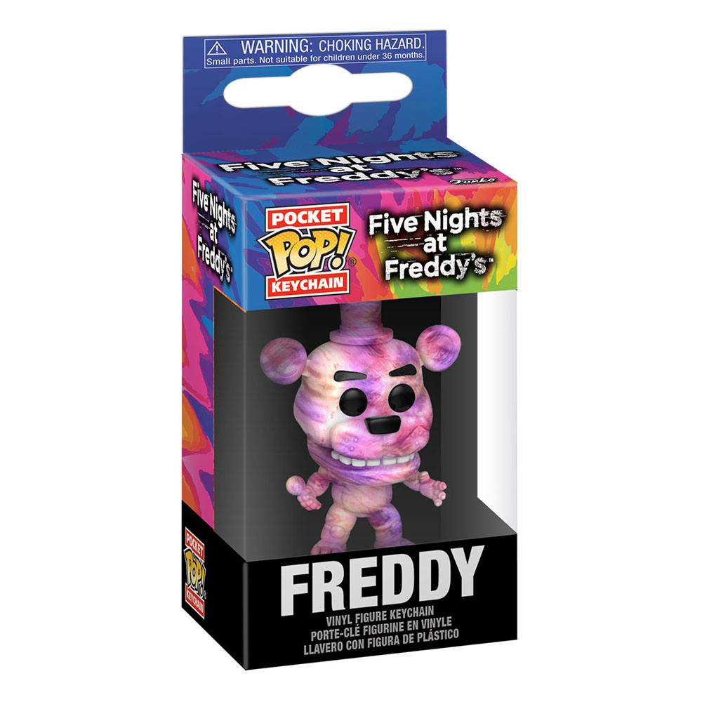 FNAF TYEDYE FREDDY POCKET POP KEYCH