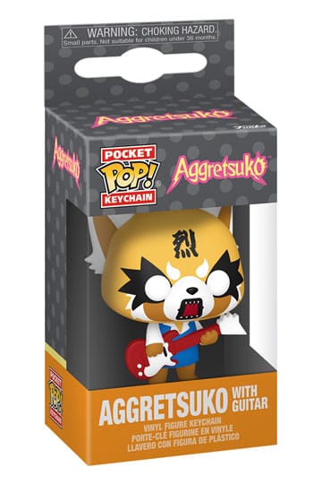 SANRIO AGGRETSUKO W/GUITAR POCKET P