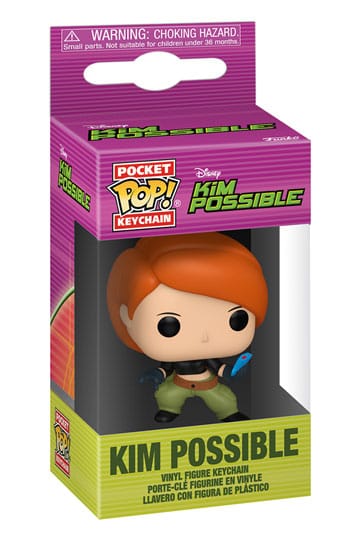 KIM POSSIBLE POCKET POP KEYCHAIN