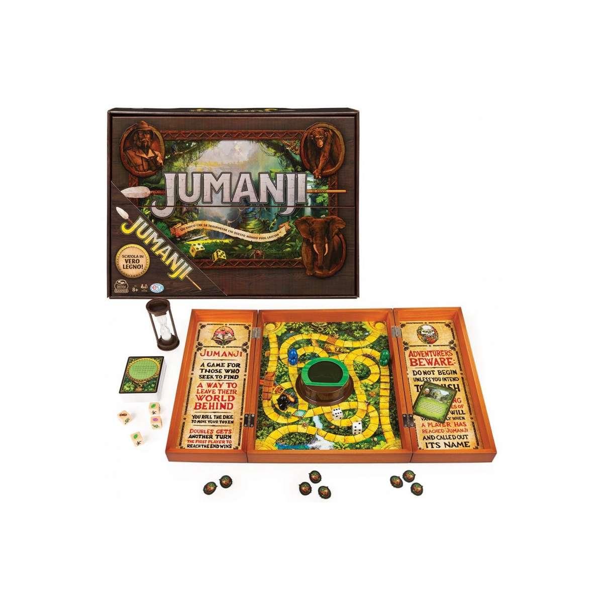 JUMANJI IL GIOCO IN LEGNO