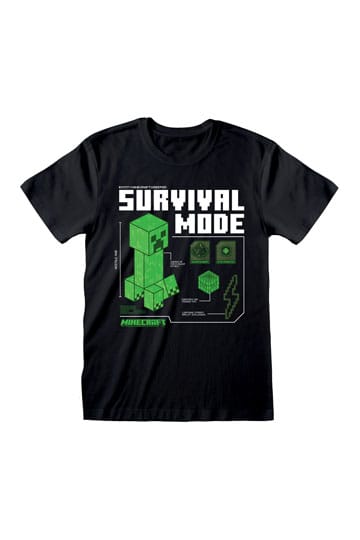 MINECRAFT T-SHIRT SURVIVAL L