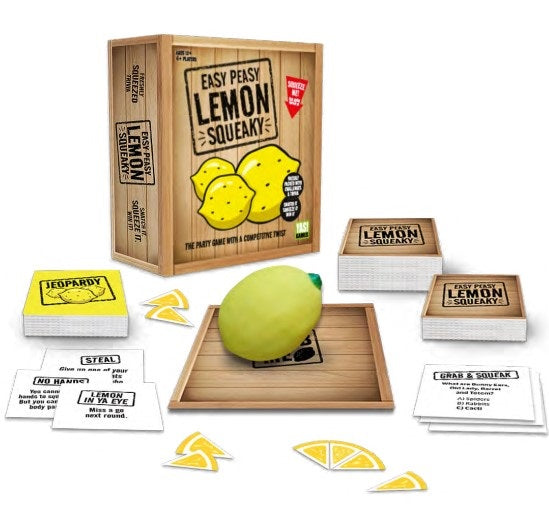 EASY PEASY LEMON SQUEAKY PARTY GAME