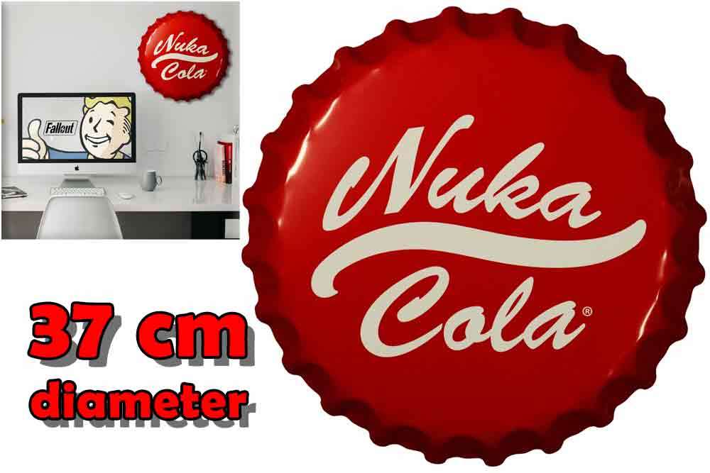 FALLOUT NUKA-COLA BOTTLE CAP TIN SI
