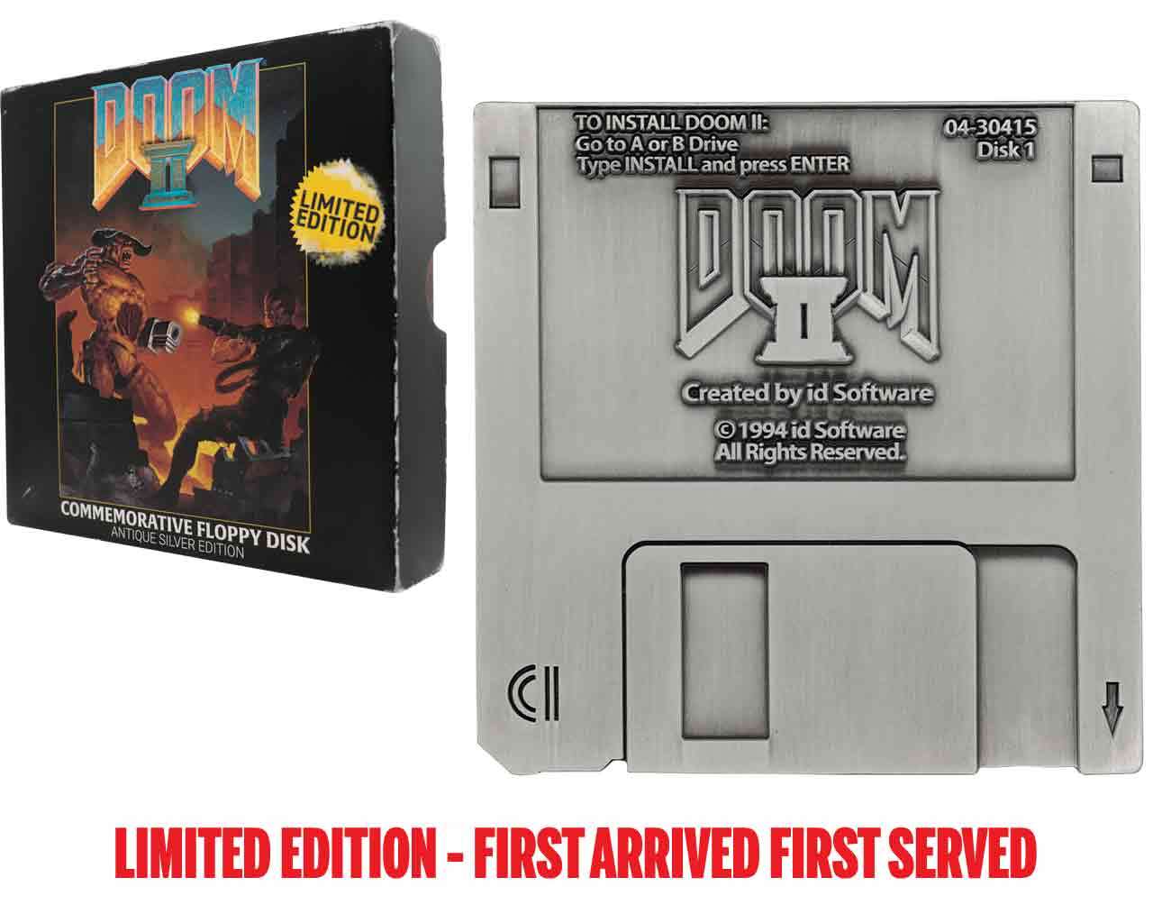 DOOM 2 FLOPPY DISK LIMITED EDITION