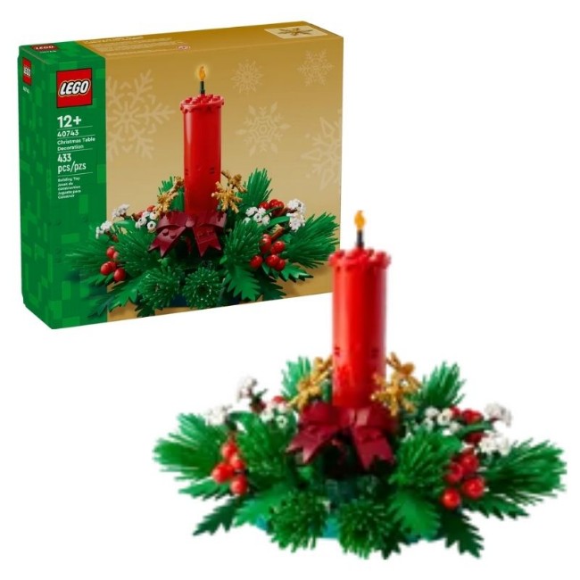 LEGO DECORAZIONE DA TAVOLO NATALIZIA