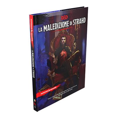 D&D CURSE OF STRAHD HARD COVER ITA