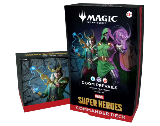 COMMANDER DECK - MARVEL SUPER HEROES - DOOM PREVAILS - ENG