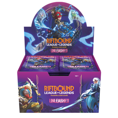 LEAGUE OF LEGENDS RIFTBOUND UNLEASHED - BOX 24 BUSTE