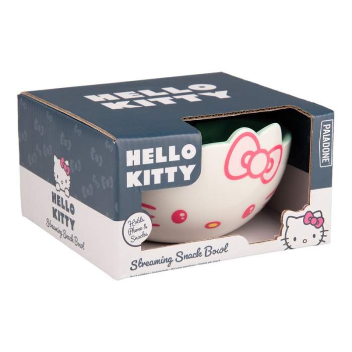 HELLO KITTY - STREAMING SNACK BOWL