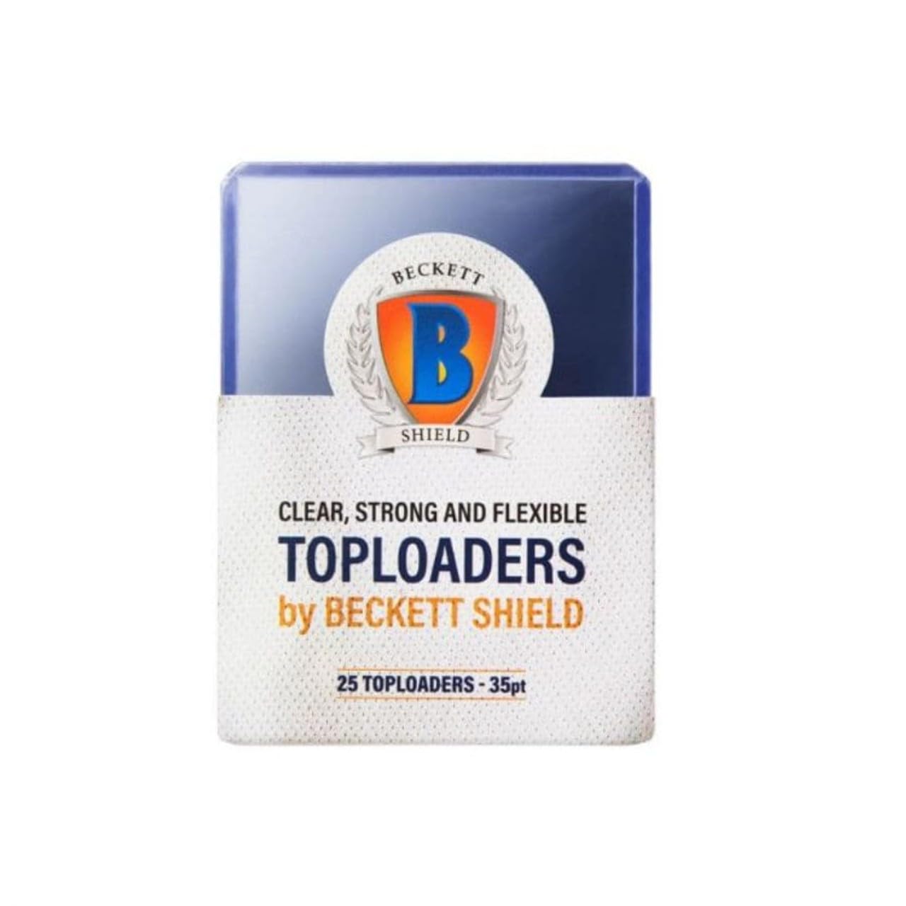 BECKETT SHIELD - TOPLOADER 35PT - 25 TOPLOADERS
