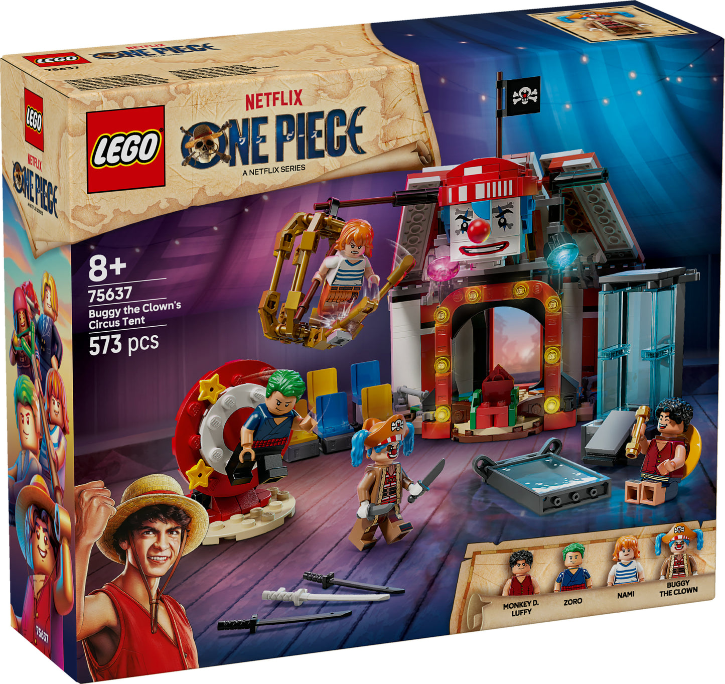 ONE PIECE - LA TENDA DEL CIRCO DI BAGY IL CLOWN