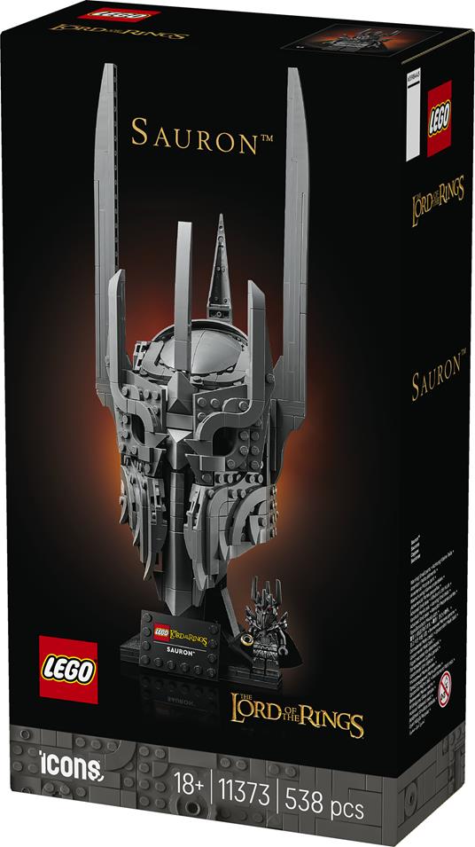 LEGO ICONS 11373 - ELMO DI SAURON IL SIGNORE DEGLI ANELLI