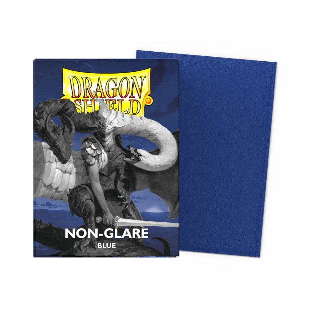 DRAGON SHIELD STANDARD NON GLARE SLEEVES - BLUE
