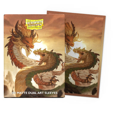 DRAGON SHIELD DUAL ART SLEEVES - 2025 WOOD SNAKE