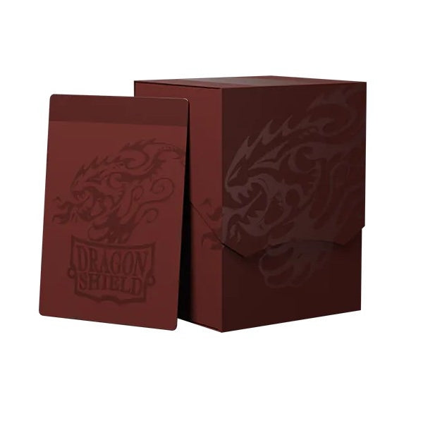 DRAGONSHIELD - PORTA MAZZO DECK SHELL 100 - RED