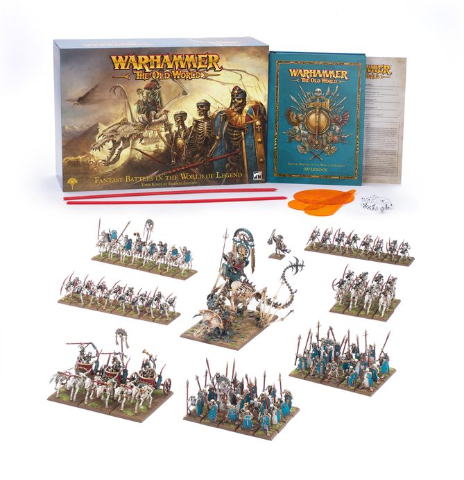 WARHAMMER THE OLD WORLD CORE SET TOMB KING OF KHEMRI EDITION