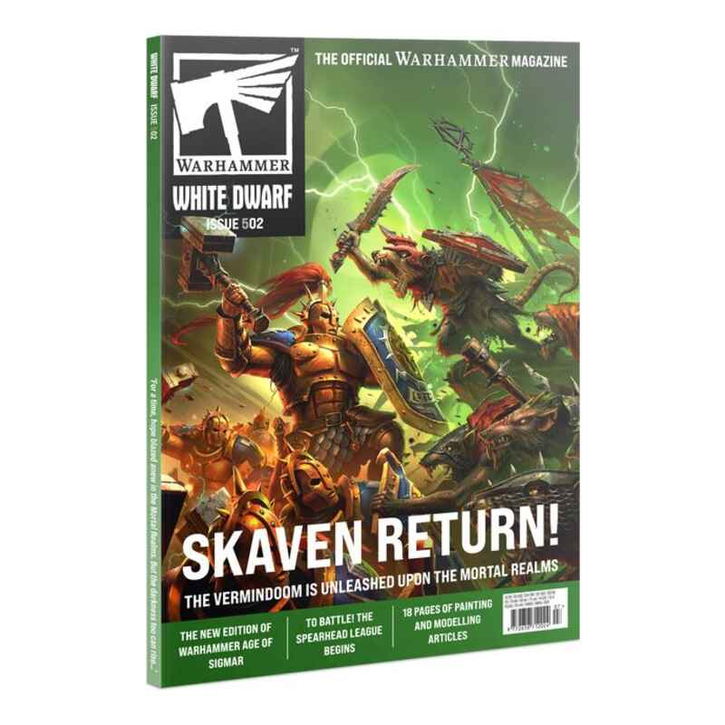 WARHAMMER WHITE DWARF 502