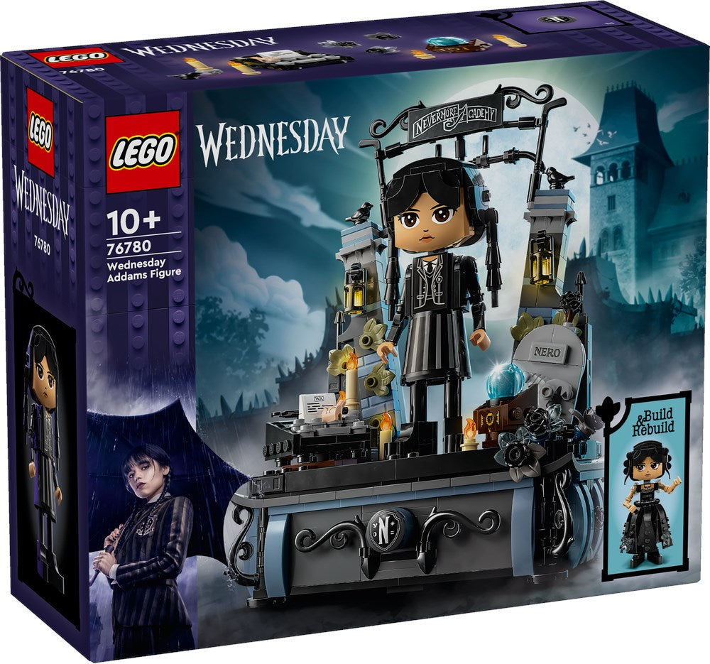 LEGO WEDNESDAY ADDAMS FIGURE