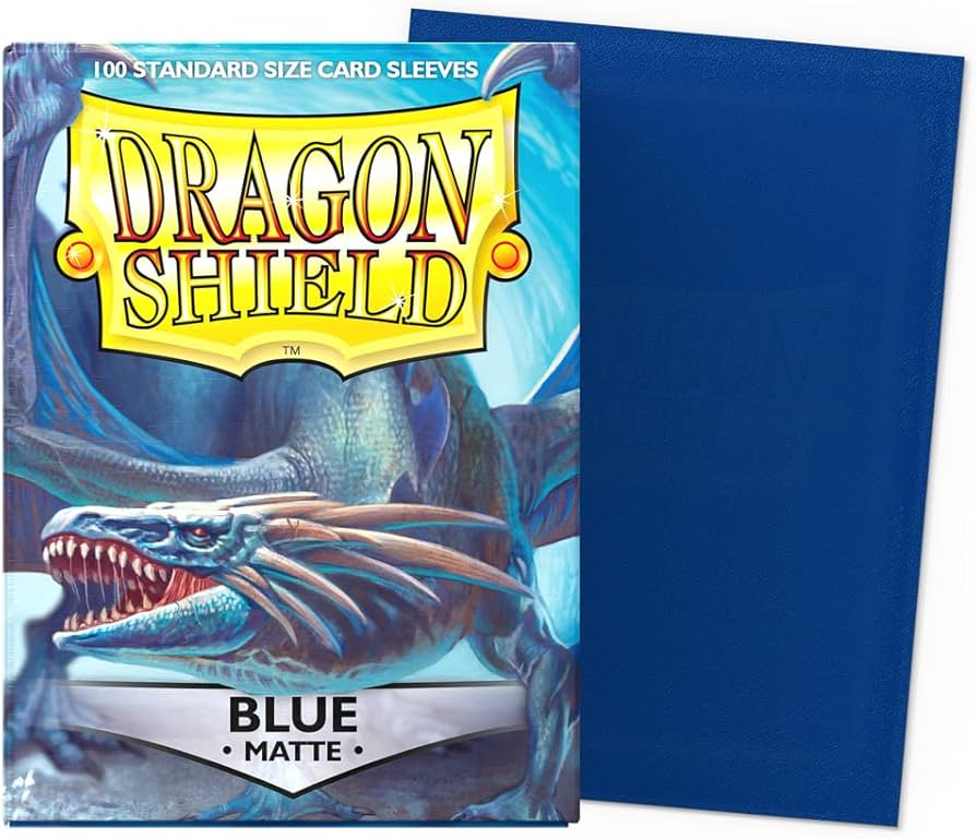 DRAGONSHIELD SLEEVES STANDARD MATTE BLUE100