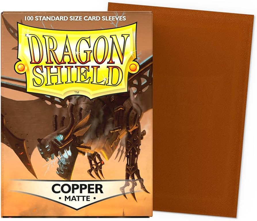 DRAGONSHIELD SLEEVES STANDARD MATTE COPPER 100