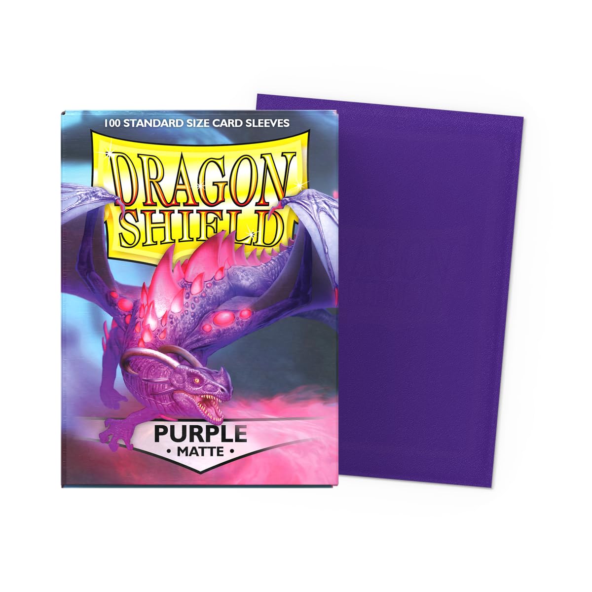 DRAGON SHIELD SLEEVES STANDARD MATTE PURPLE 100
