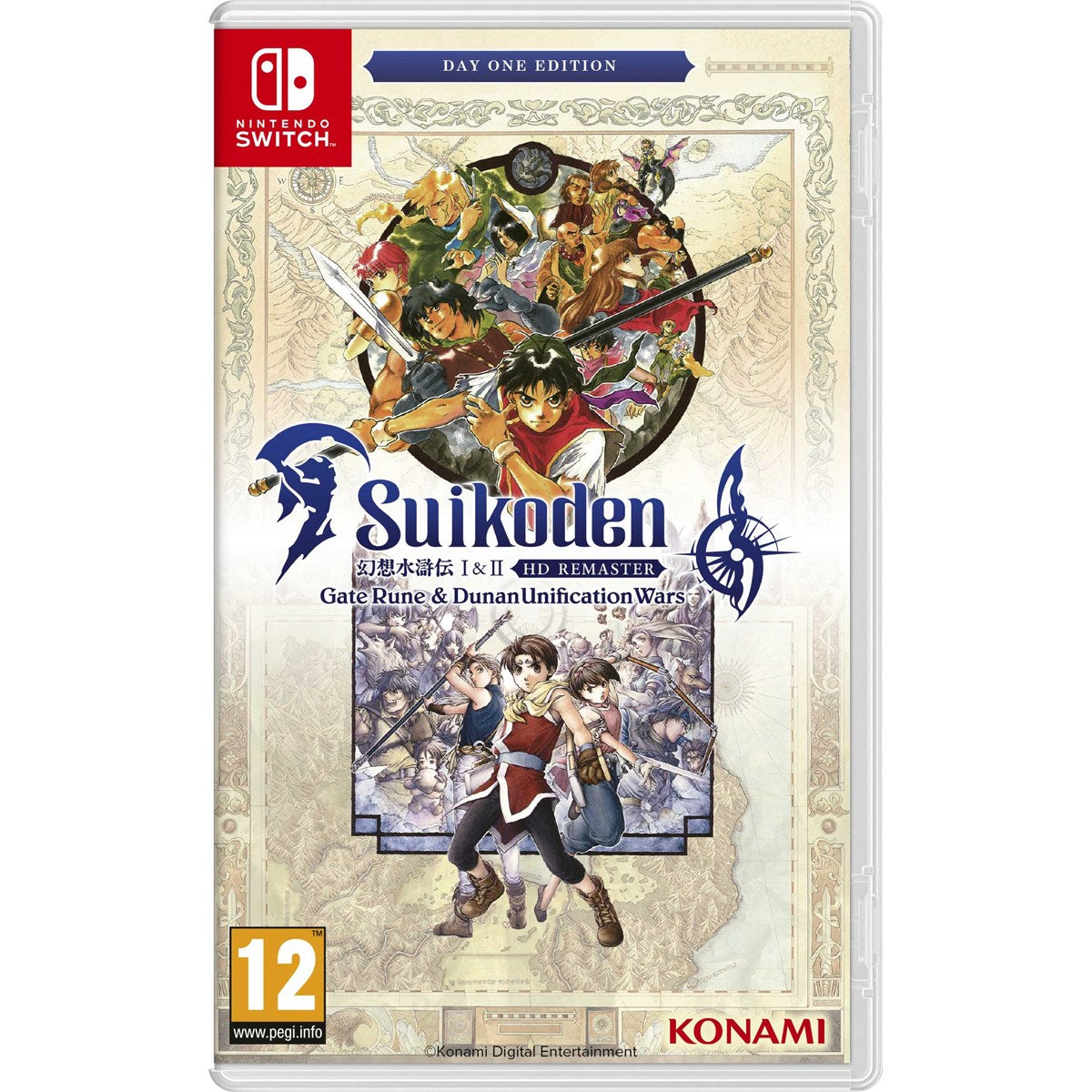 SUIKODEN 1&2 REMASTERED - SWITCH