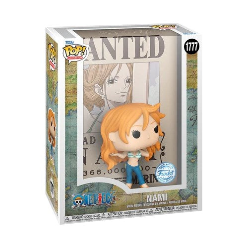 FUNKO POP ONE PIECE COVERS NAMI WANTED SPECIAL 1777