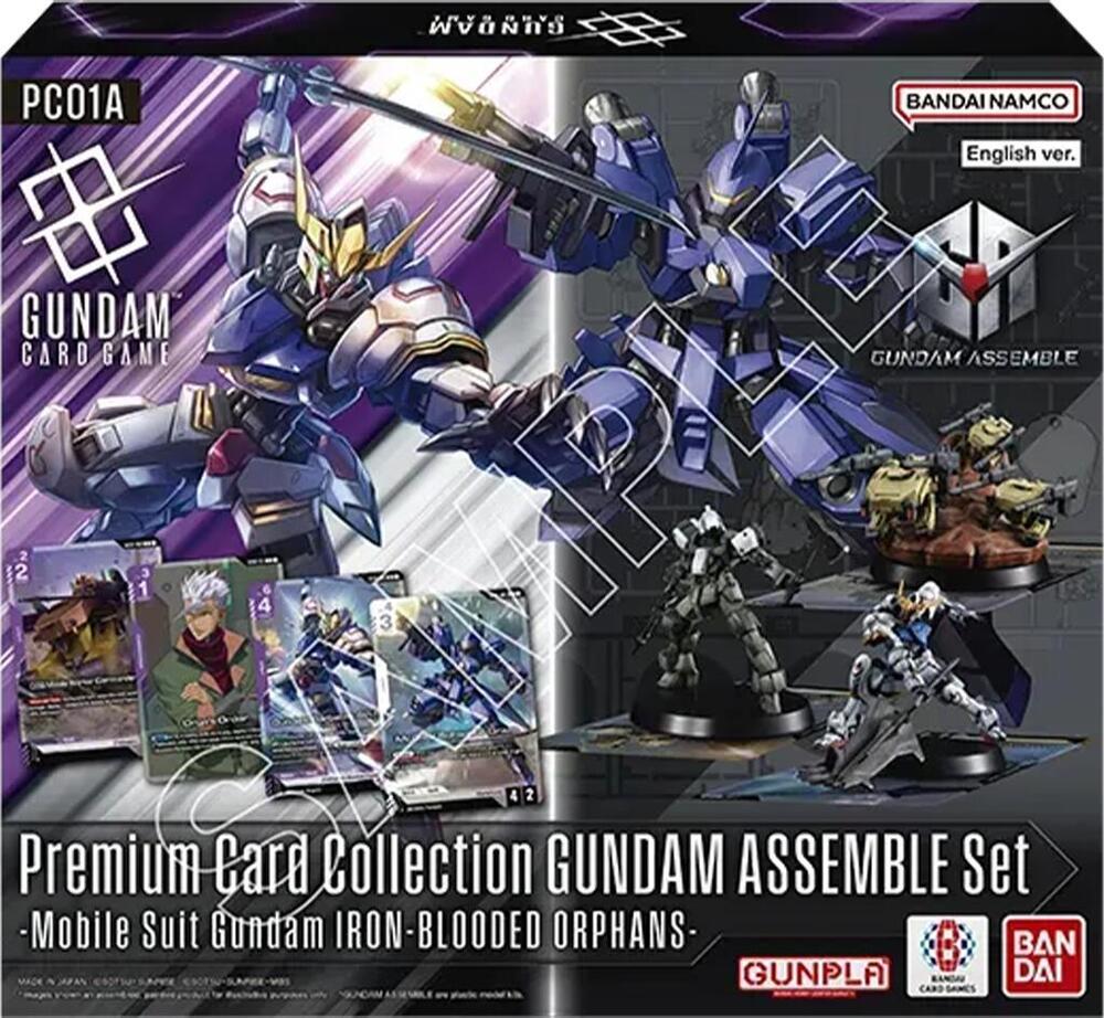 GUNDAM TCG PREMIUM CARD COLLECTION ASSEMBLE BLOODED ORPHANS PC01A