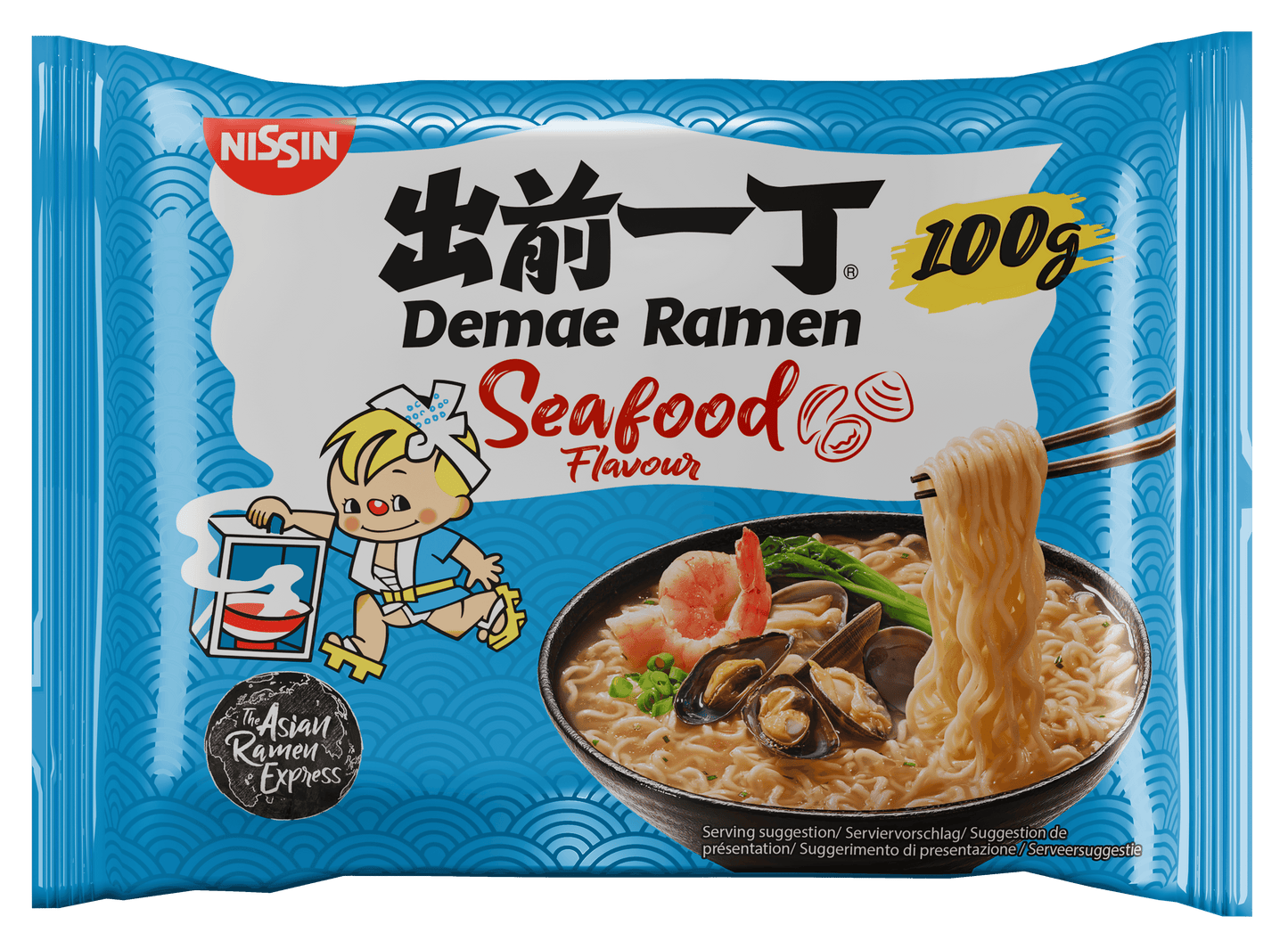 NISSIN DEMAE RAMEN SEAFOOD