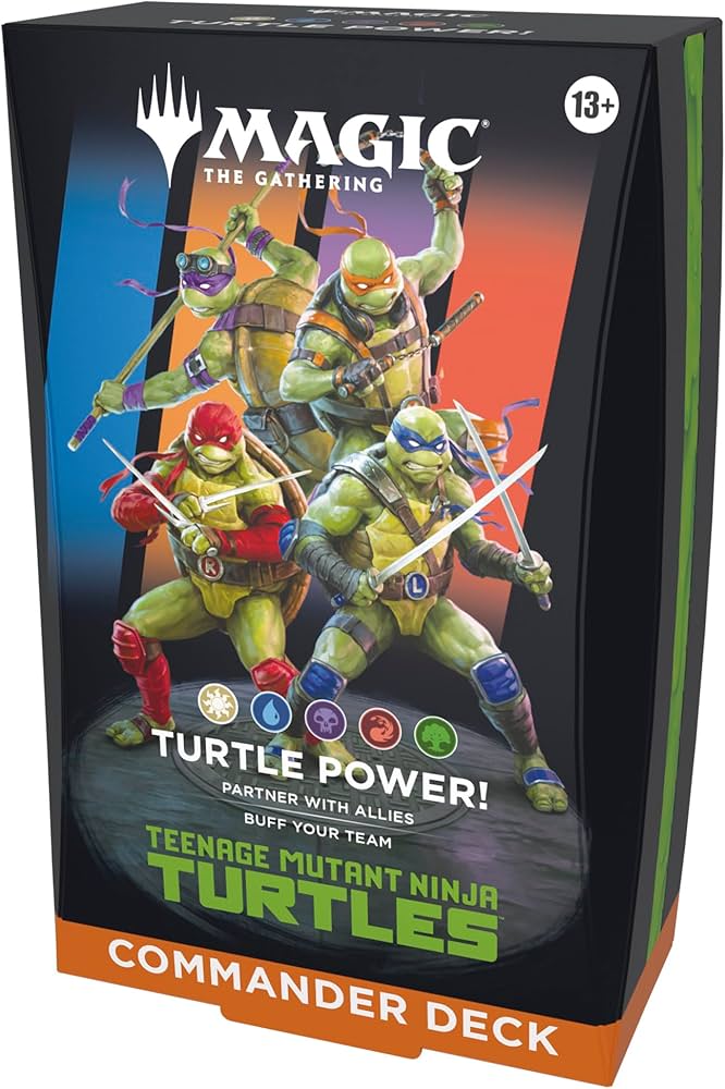 MAGIC THE GATHERING - TMNT - COMMANDER DECK